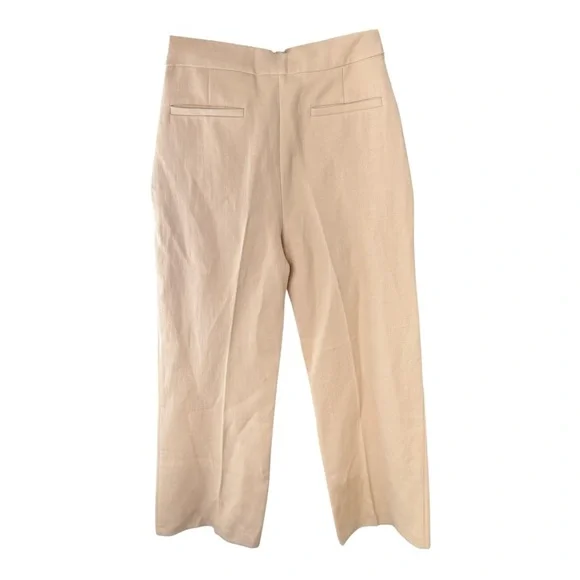 ✨ NEW WITH TAGS ✨SÉZANE ~ Martin Crop Trousers in Cream Size 34 (US 2) ✨ - Picture 8 of 10